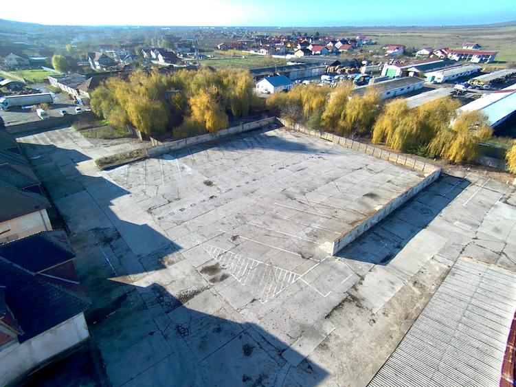 Platformă betonată de închiriat până la 6000 mp, Remetea Mare lângă A1 - 1