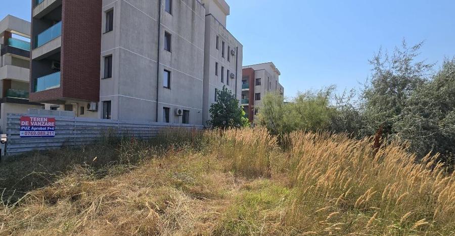 Teren 600 mp deschidere d24 Puz p+4 aprobat - 2