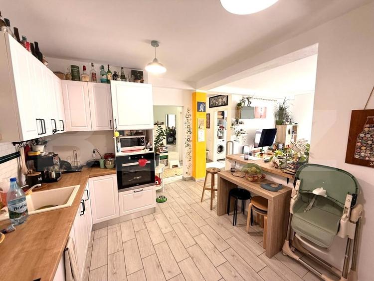 Apartament cu 2 camere semidecomandat în Sânpetru
