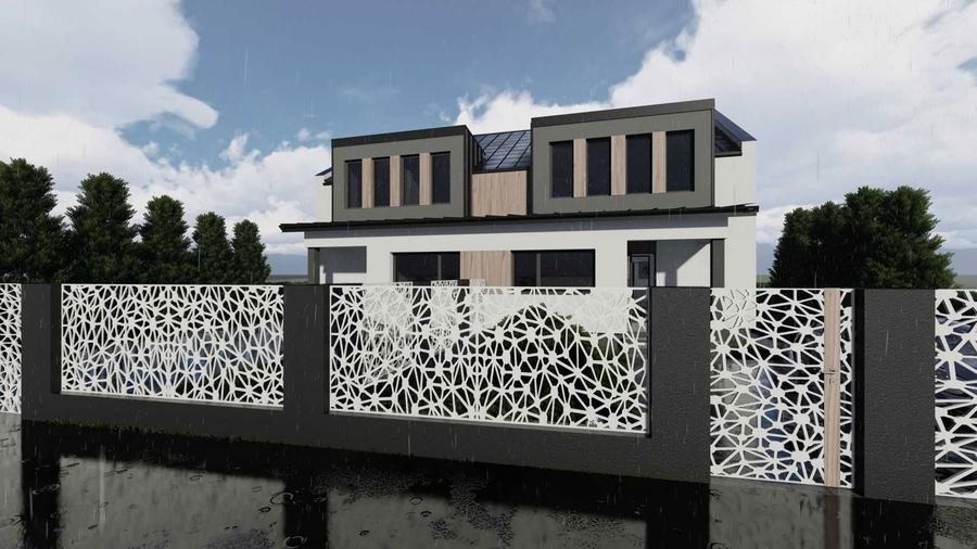 DUPEX MODERN P+M LIVEZENI Autorizatie de construire Teren 636 MP Zona Foarte Buna - 7