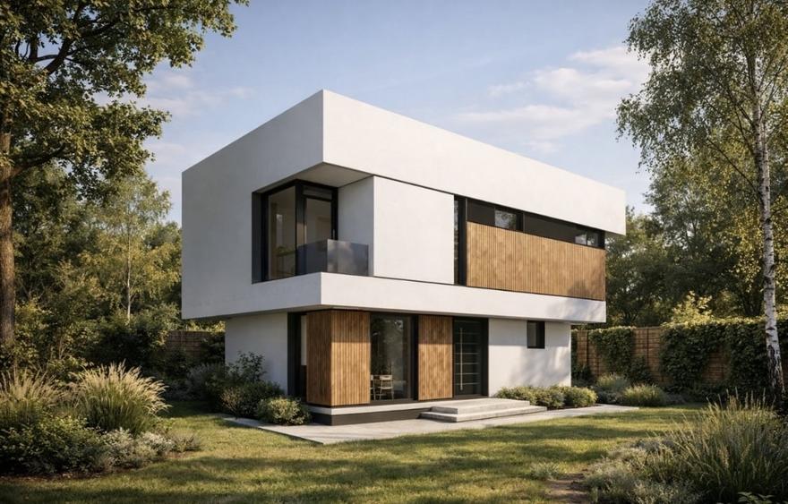 Vilă cocheta individuala, stil mediteranean, 120 mp, 250 mp teren, Chiajna - 1