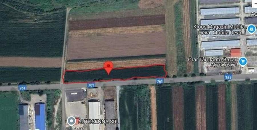 vand 6000 mp intravilan cu utilitati ,200m front stradal,la 2 km a1 - 2