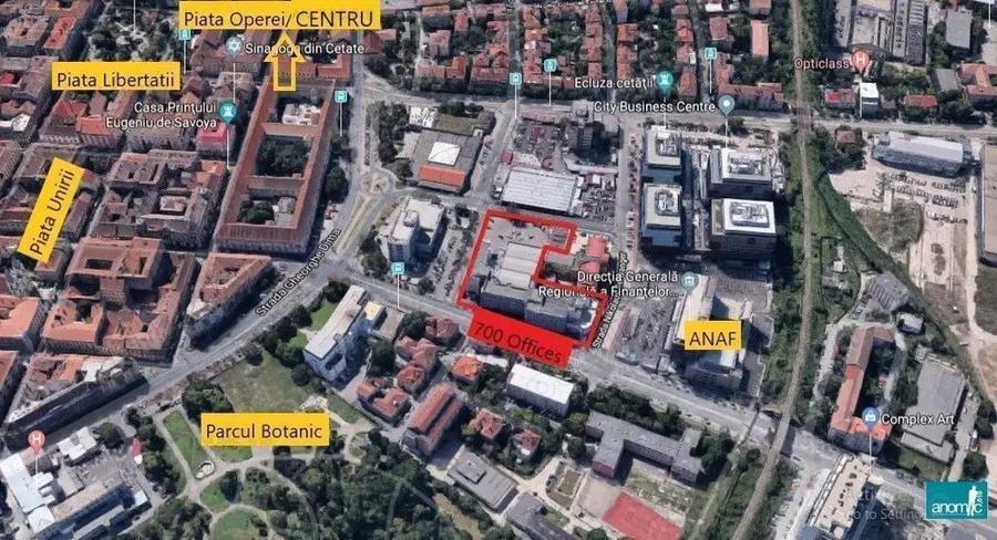 Proprietar Piata 700, Unirii, spatiu SAD 161 mp, ultracentral, parcare, fs 12,8 m - 2