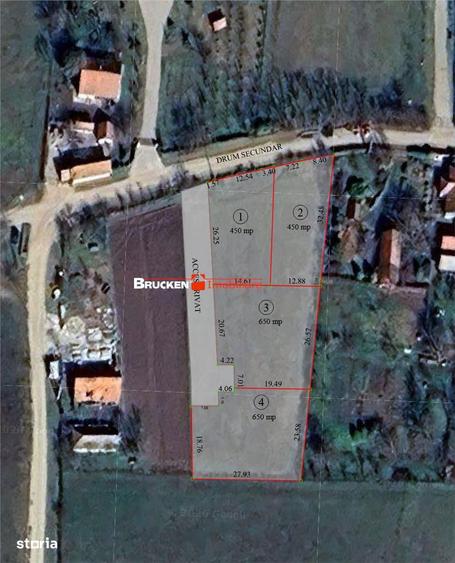 Teren intravilan de 2.623 mp in Les la 20 min de Oradea - 3