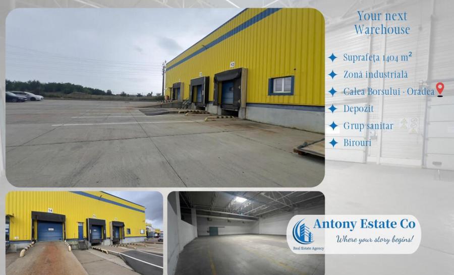 Depozit, Hala Industriala de inchiriat, Calea Borsului - Ora - 3