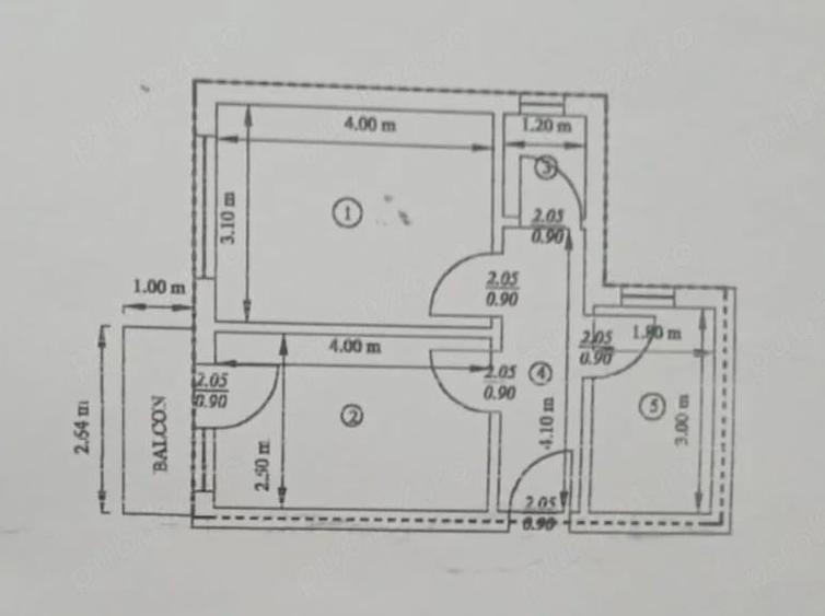 Vand apartament cu 2 camere decomandat - 10