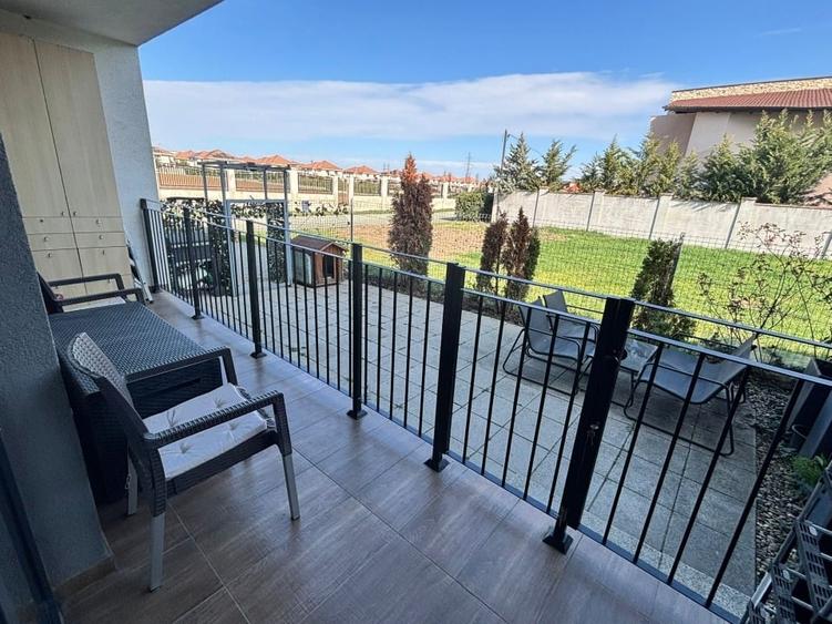 Ap 2 cam. la bloc + curte, mobilat (intre Kaufland/Mega si British School) - 9