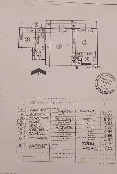 Ion Mihalache - Domenii - Piata Victoriei - Apartament 2 camere - renovat - - 15