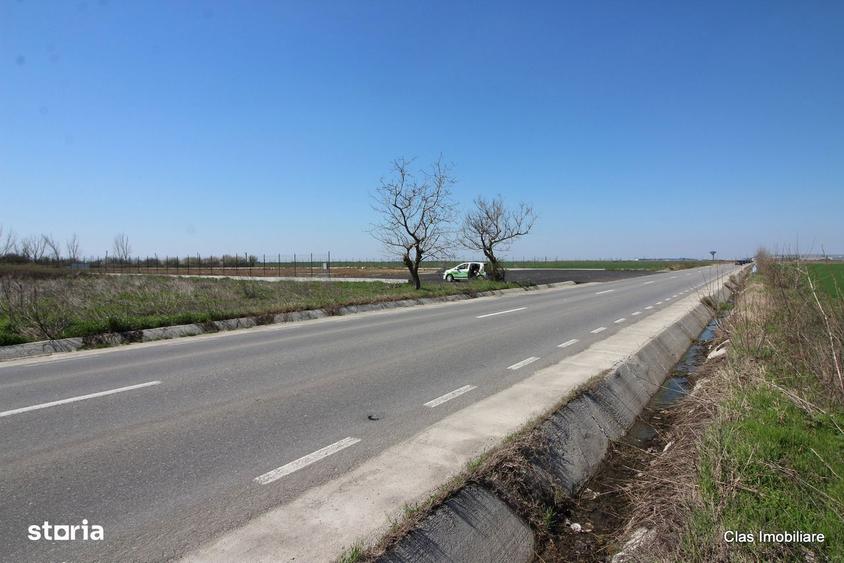 Teren spre Brebeni la strada principala cu deschidere generoasa !! - 6
