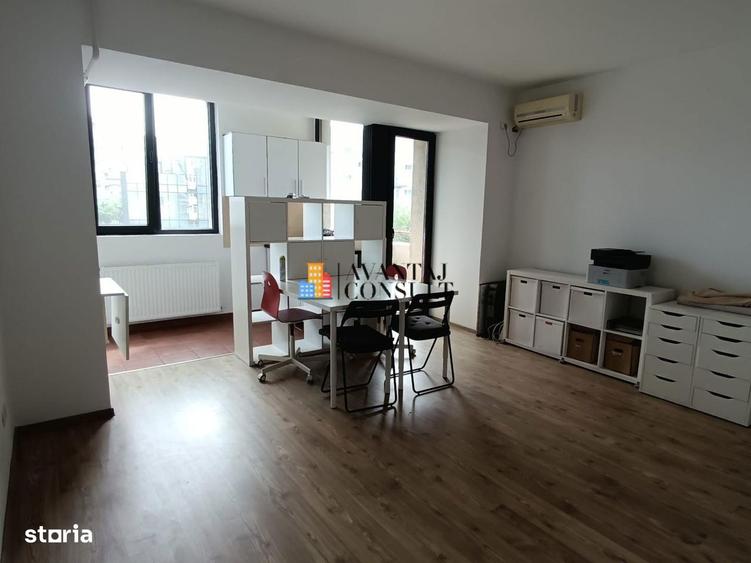 Timpuri Noi Metrou Ap. 2 camere petru birou 450 Euro - 1