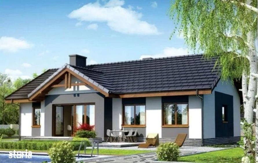 Casa pe un singur nivel, 134 mp,teren 530 mp,Nazna - 2