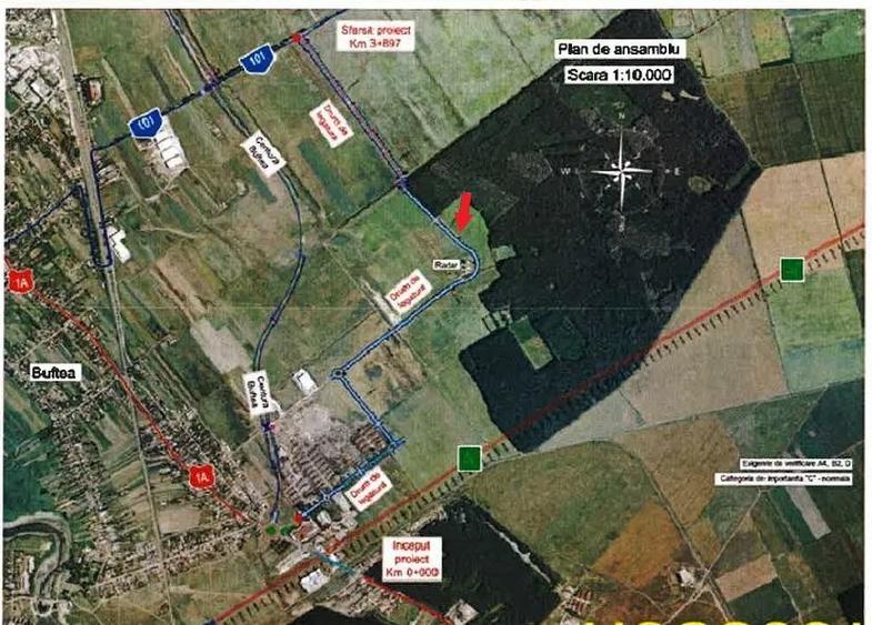 Vând teren construibil 1000 mp lângă pădure Buftea - 3