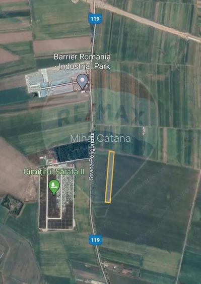 Teren Sarata/ Bacau, Strada Poligonului 10.000mp, INTRAVILAN Teren Sarata/ Bacau, Strada Poligonului 10.000mp, INTRAVILAN