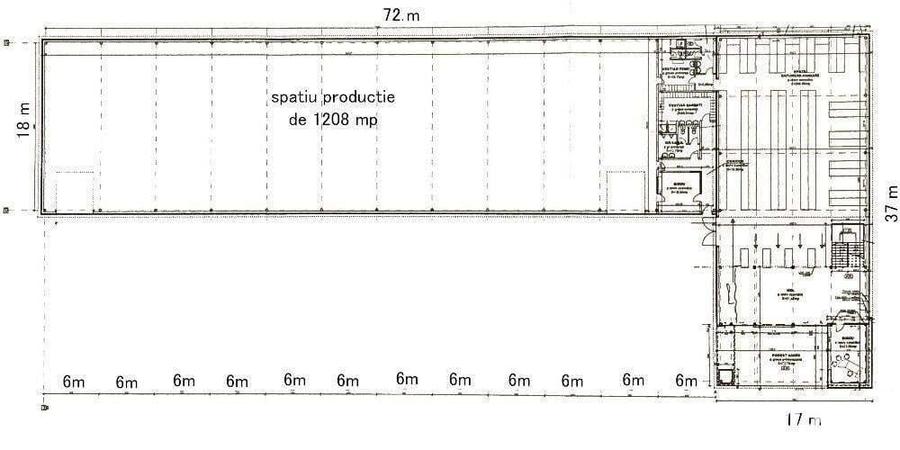 Se vinde hala metalica 2200 mp .100eur mp - 4