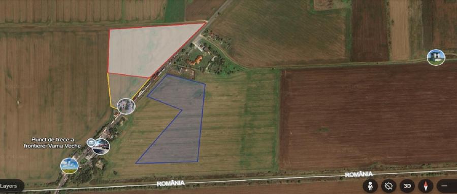 Teren 3,8 ha in Vama Veche pe partea cu marea, la 300 ml de granita - 7