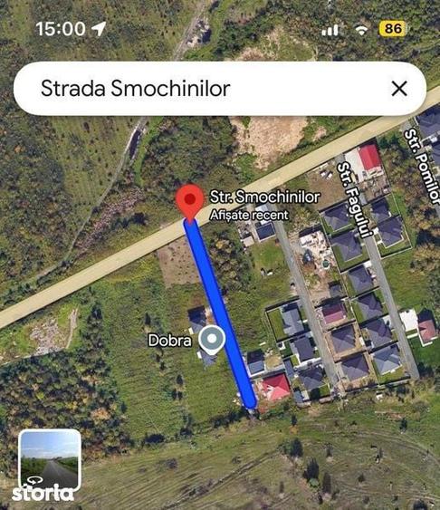 Teren de 530 mp, în Năpradea