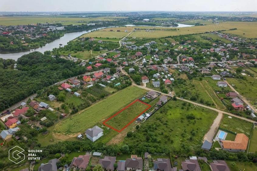 Teren construibil Balotesti, Str. Orhideelor, 1240 mp - 1