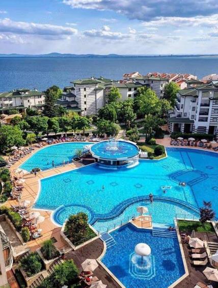Apartament mobilat 3 camere, pe prima linie de plaja, in Emerald Beach Resort & Spa, Ravda-Bulgaria - 1