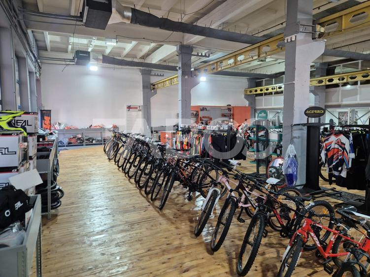 Hala 430mp cu vitrina 21m si birouri zona circulata Piata Cluj - 5