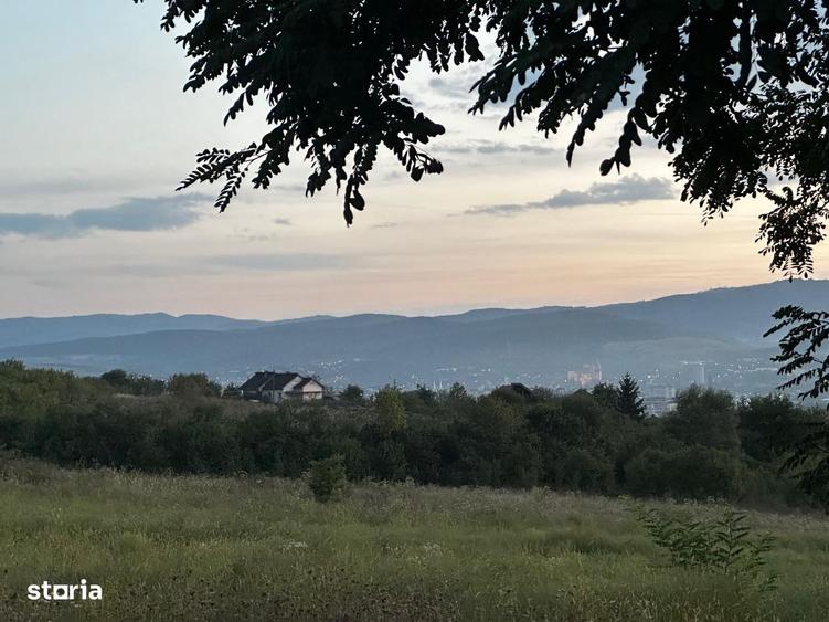 Teren intravilan 3000mp utilitati,proiect aprobat,vedere oras & Castel - 2