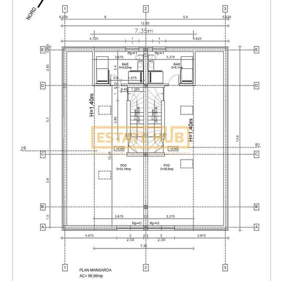 Duplex nou 4 dormitoare de la dezvoltator 0% comision -Str. Odobescu - 12