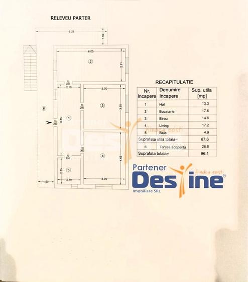Apartament 2 camere 68 mp + 300mp curte, terasă și beci CUG - 12