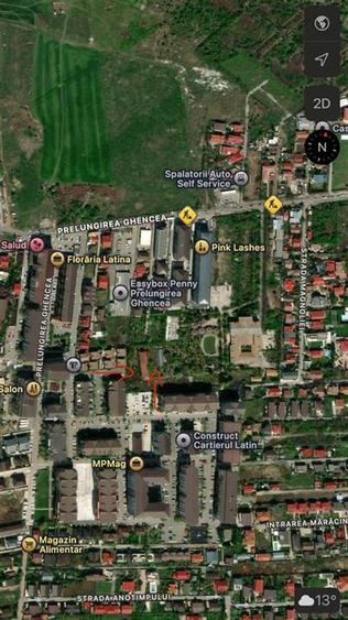 TEREN PRELUNGIREA GHENCEA -  CARTIERUL LATIN DRUMUL TABEREI COMISION 0% - 2