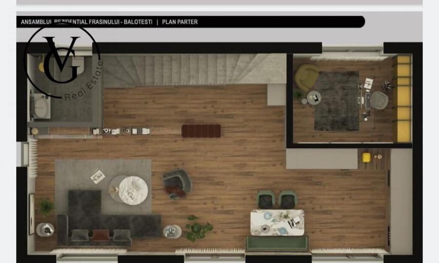 Vila cu 5 camere - complex Frasinului - 7