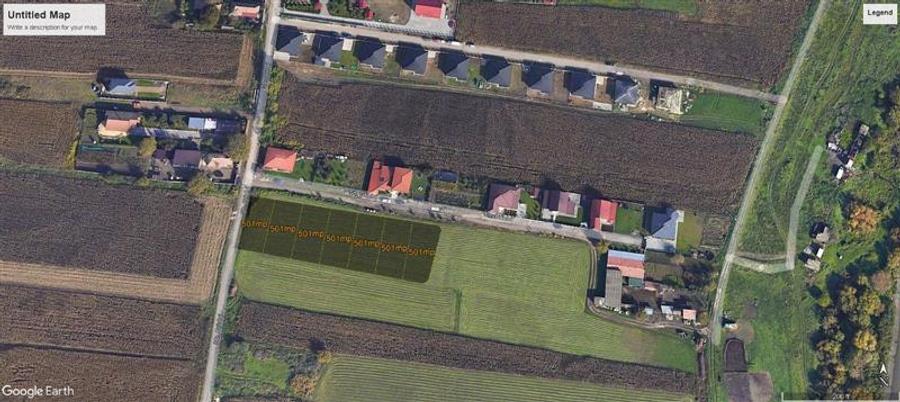 De vanzare parcele de 5 arii, utilitatile la poartă strada graului, Nazna - 8