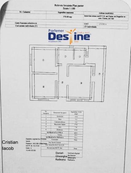 Casa individuala la ro?u cu utilia?i ?i 570 mp teren C - 15