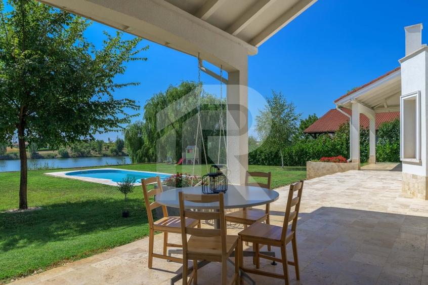 Vila eleganta cu piscina si iesire la Lac – Caciulati, Balotesti - 46