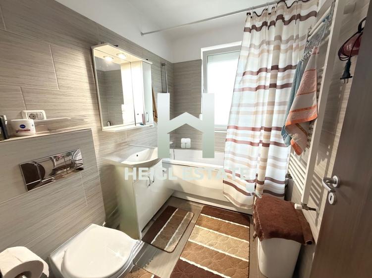 Apartament cu 2 camere semidecomandat, mobilat în Giroc
