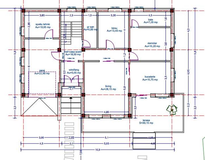 Teren Construcții intravilan de 1261 mp, în Exterior Est