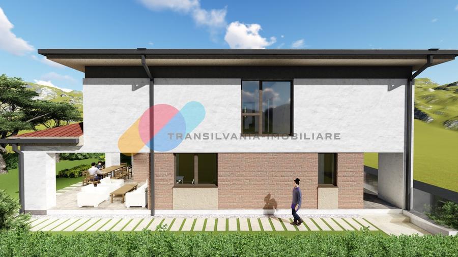 Casă individuală cu 4 camere cu Canalizare în Dâmbul Rotund