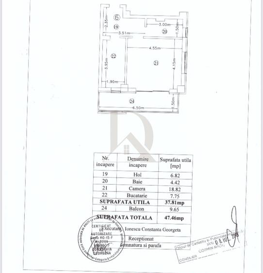 Birou, de 48 mp, în Copou