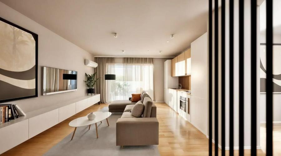 Apartament cu 2 camere decomandat în Confecții