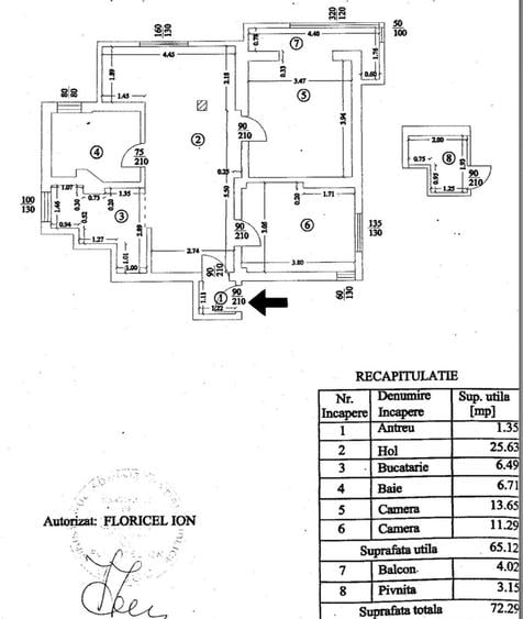 Unirii 3 camere 2 locuri parcare centrala Proprietar - 5