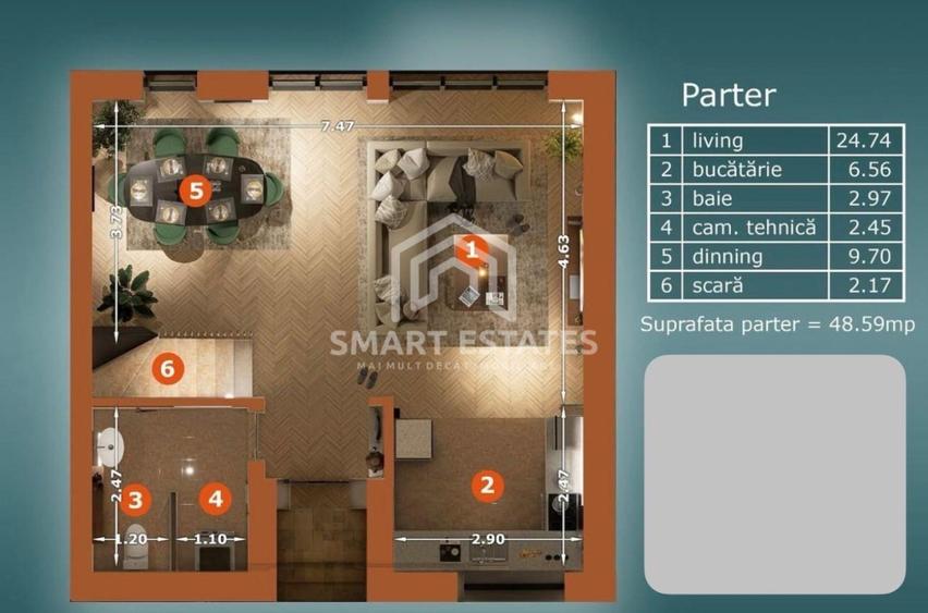 Comision 0% - Vila P+1E+M 182 mp utili - Popesti-Leordeni - 3
