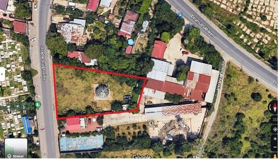 Teren intravilan Giulesti Sarbi/Str. Sculptorilor - 1