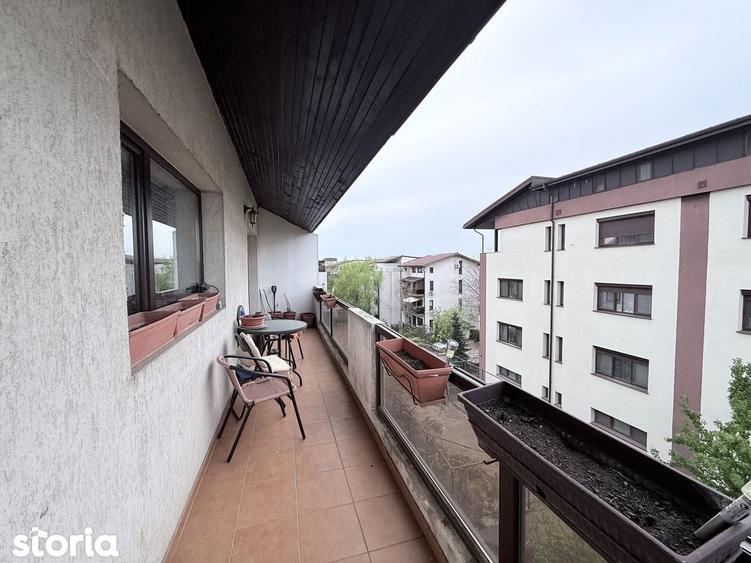 Apartament penthouse - 3 cam,2 bai, terasa mare , 2 locuri de parcare - 2