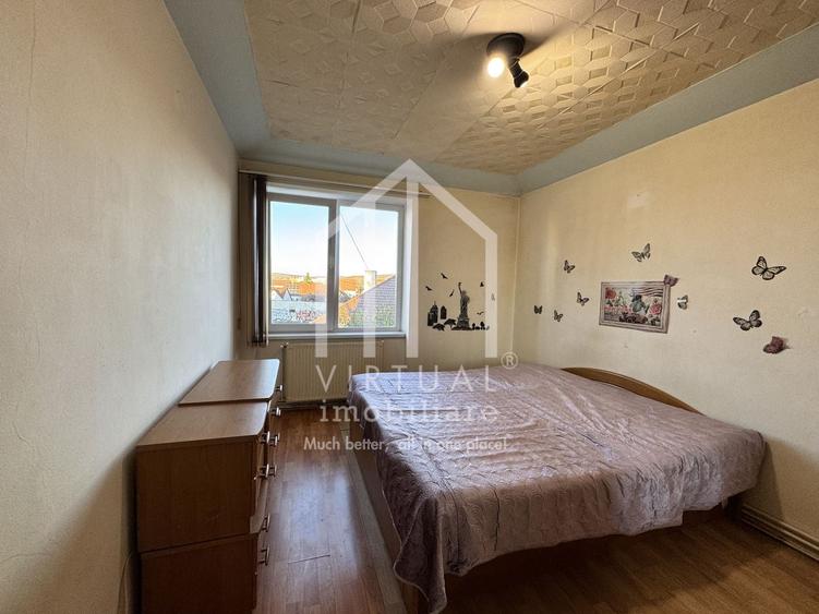 Apartament cu 3 camere, 2 balcoane, etaj 2/4, Terezian - 7