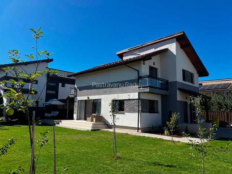 Casă modernă, 3 dormitoare, complet mobilată și utilată – Cristian, 565 mp teren