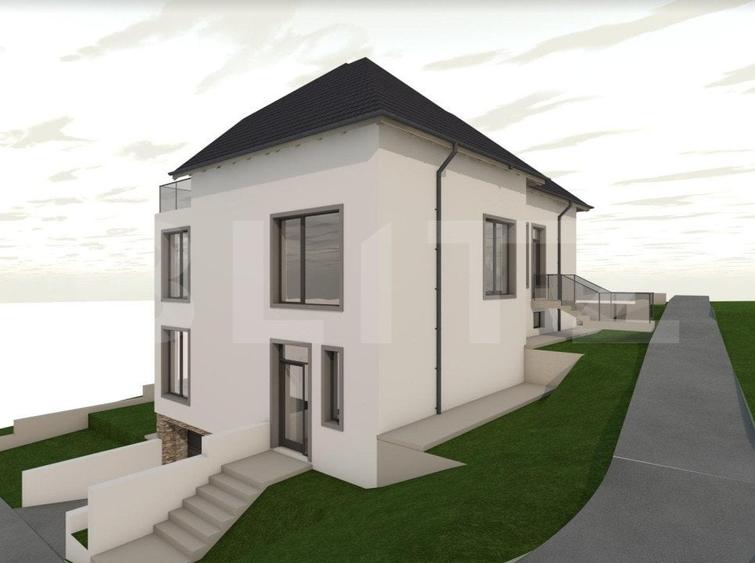 2 Unitati, Duplex semifinisat, zona Dambul Rotund, priveliste spre oras - 10