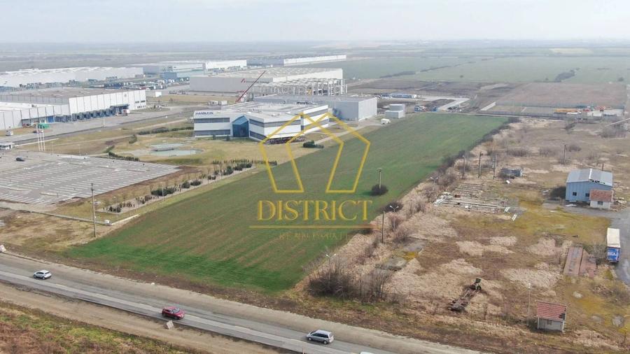 Teren Industrial - Comercial 2ha la soseaua principala | Giarmata - 3