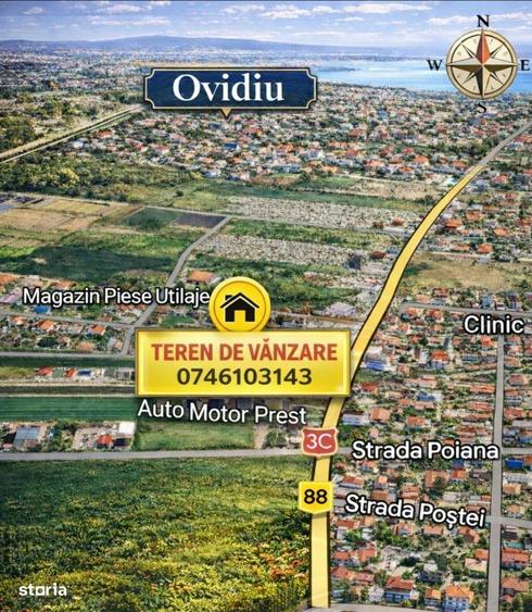Vanzare Teren 420 mp. Ovidiu cartier nou - 10
