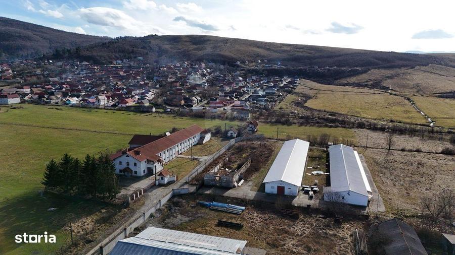 Teren intravilan 1.729 mp + hala partial demolata | Teliu I Comision 0 - 9