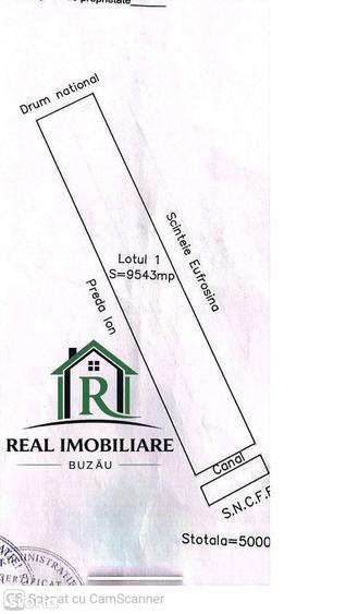 Teren 9500mp deschidere 40ml DN 1B Buzau-Ploiesti ! - 3