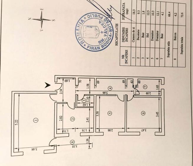Inchiriez apartament 3 camere, zona Traian, str. Matei Basarab - 8