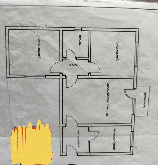 Apartament 3 camere - 1