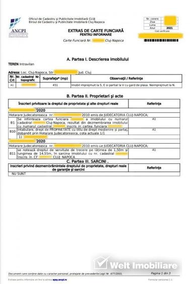 Teren, apropiere Aeroport, 451 mp, cu drept de servitute, Lip - 2